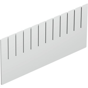 Eurobox-System Abtrenner Weiß 35,7 cm x 16 cm