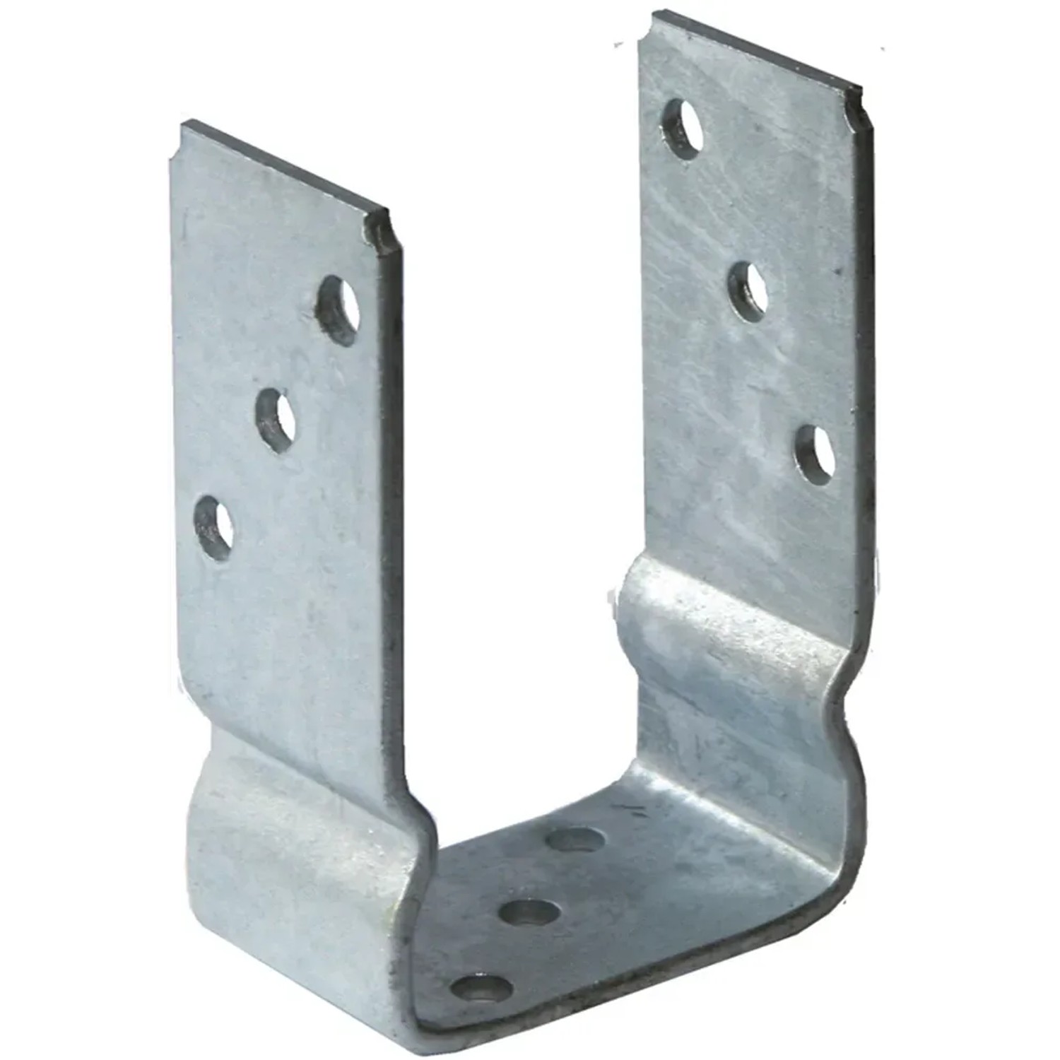 Aufschraubstütze aus verzinktem Stahl für Terrassenüberdachung, zur sicheren Verankerung.