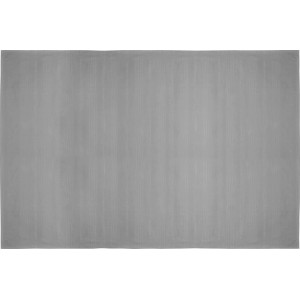 Graue Baumwolldecke, 140x210 cm, als Tagesdecke oder Überwurf geeignet.
