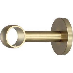 Mydeco Gardinenstange-Halterung Noble Messing-Matt Ø 2,5 cm Abstand 8 cm