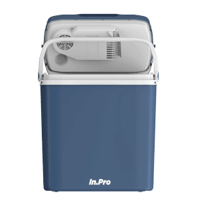 In.Pro Kühlbox IP-KB24 Thermoelektrisch 12/230 V Fassungsvermögen 20 l Blau