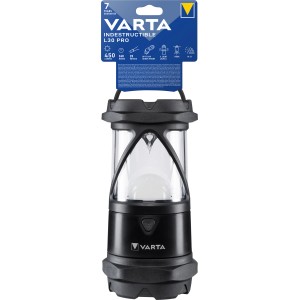 Varta Indestructible L30 Pro LED-Taschenlampe, robust, wasserdicht und mit 4 Leuchtstufen.