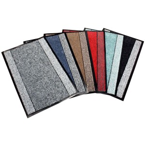 Schmutzfangmatten in verschiedenen Farben, 40x68 cm, Fußmatten für den Innenbereich.