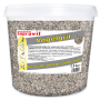 Supravit Vogelgrit Mineralfutter im transparenten Eimer, 2,5 kg. Hochwertiges Ergänzungsfutter für Vögel & Geflügel.