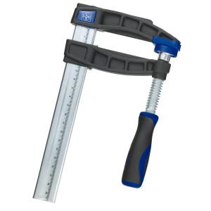 LUX-TOOLS Schraubzwinge Temperguss 150 mm x 80 mm