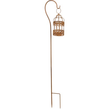 Gartenstecker Laterne Rost 16 x 8 x 85 cm (LxBxH) kaufen bei OBI