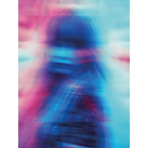 Komar Wandbild Neon Girl 30 x 40 cm