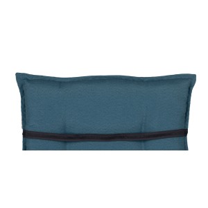 Marineblaue Beo Thionville Hochlehner Sitzauflage, 6er-Set für Gartenstühle.