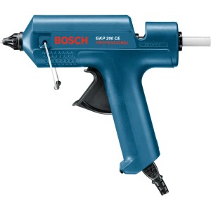 Bosch Professional GKP 200 CE Klebepistole, blau, im Karton. Heißklebegerät für Handwerker.