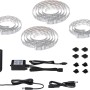 Paulmann MaxLED 250 TV Comfort Set für 65 Zoll Fernseher mit LED Streifen, Fernbedienung und Zubehör.