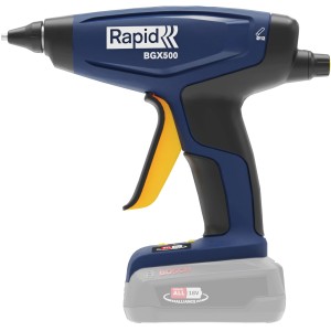 Rapid Akku-Heißklebepistole BGX500 18V, blau/schwarz, ohne Akku.