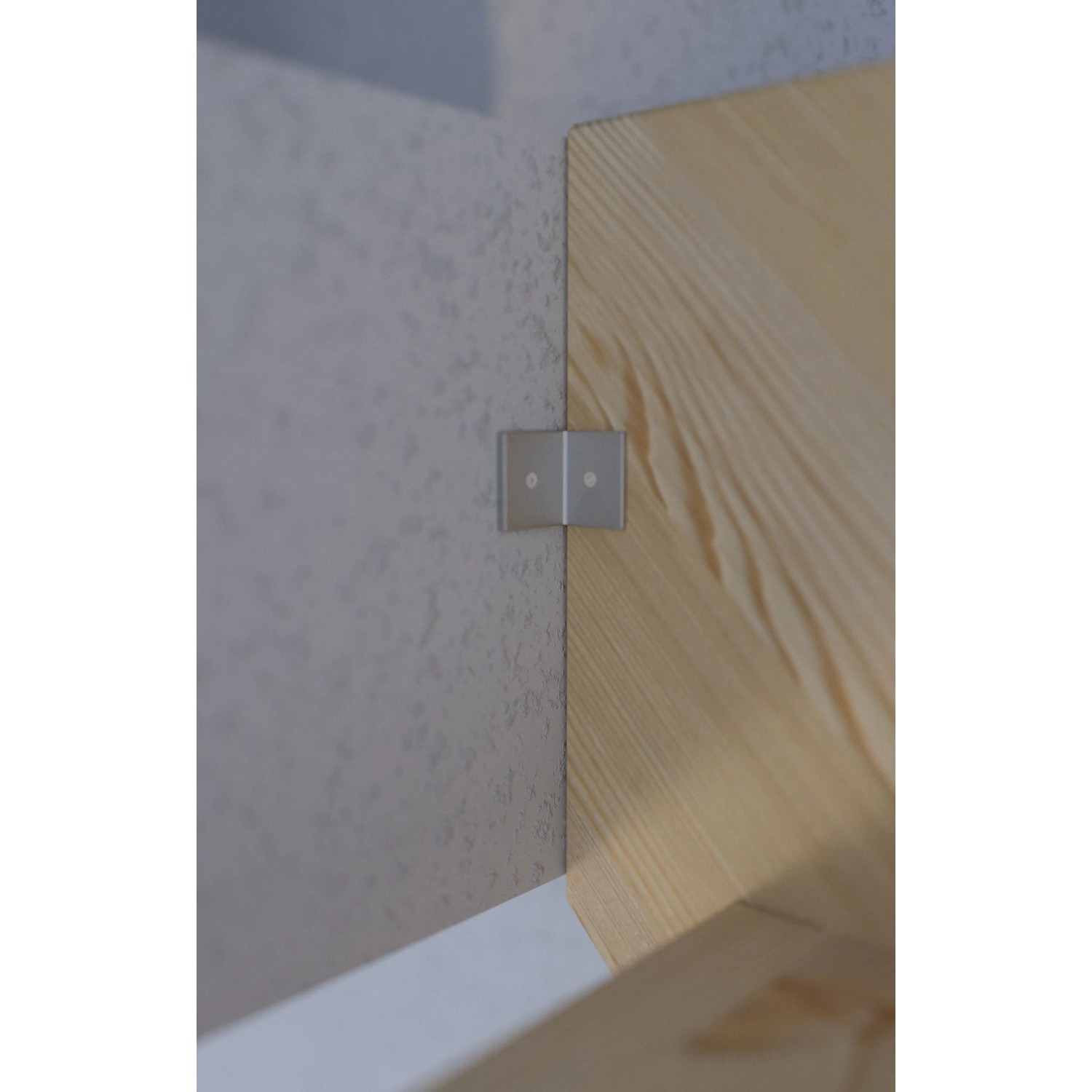 StarWood Treppe Korfu Fichte Gewendelt L Setzstufen Holz-Edelstahl-Geländer Weiß_3