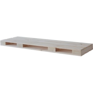 Regalboden aus Kiefernholz, 80x23,5x4,6 cm, für vielseitige Wandregale und Möbelbau.