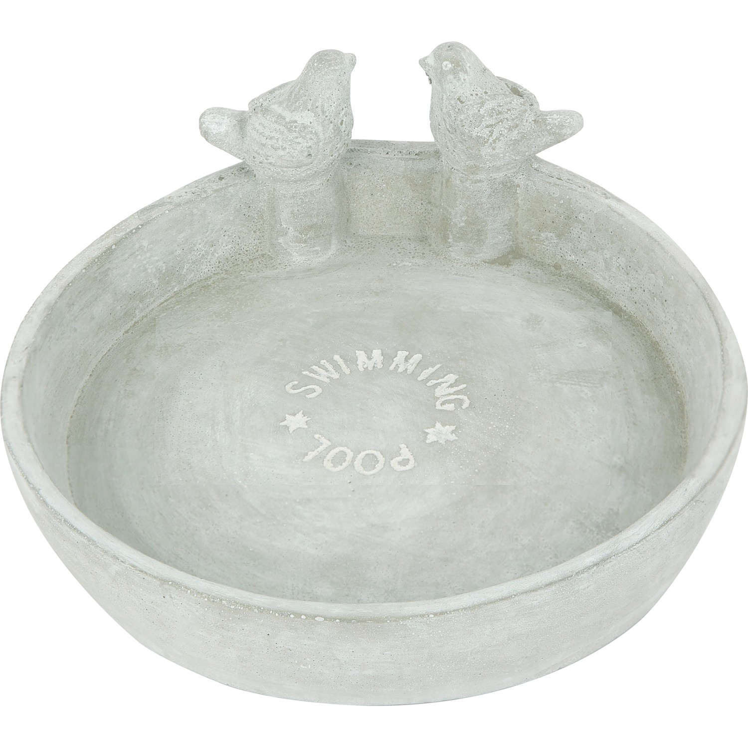 Vogeltränke 10 cm x 25 cm x 25 cm Zementgrau kaufen bei OBI