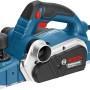 Bosch Professional Hobel GHO 26-82 D, 710 W, blau, mit Aluminiumfussplatte und Staubsack.