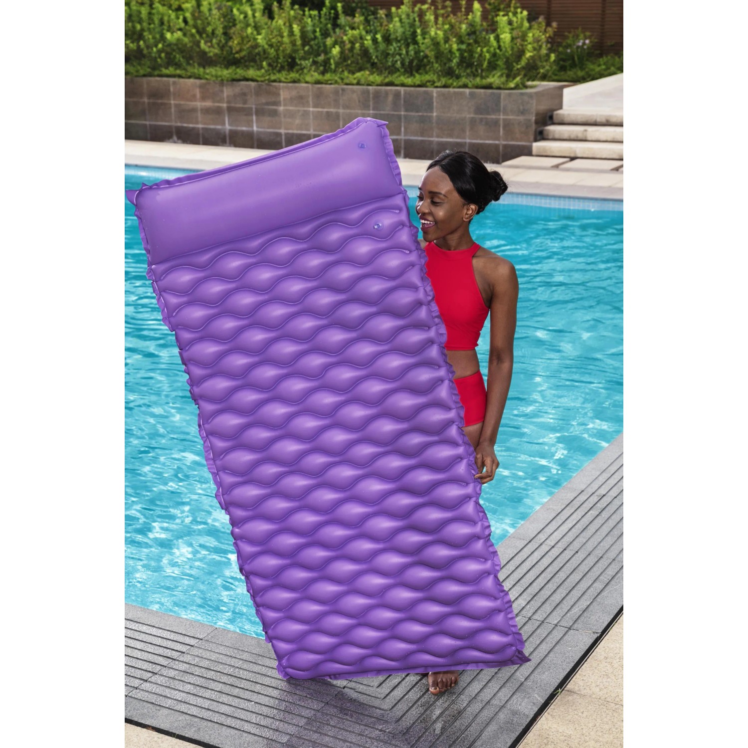 Bestway Luftmatratze Float'n Roll 155 x 77 x 19 cm kaufen bei OBI