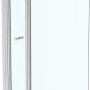 Ideal Standard Connect Air Duschwand mit Tür, beidseitig verwendbar, aus Glas.