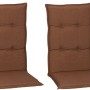 Beo Sitzauflage Hochlehner Tolonaro 4er-Set DunkelBraun