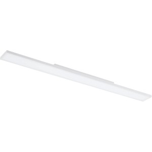 Weiße, rechteckige LED Deckenleuchte Turcona-Z von Eglo Connect mit Smart Home Funktion.