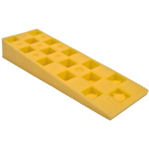 6 Keile pro Hänger 150 x 45 x 25 mm Gelb