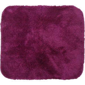 CMI Badteppich Microfaser in Pink, 50x55 cm. Flauschiger Badvorleger für mehr Komfort im Badezimmer.