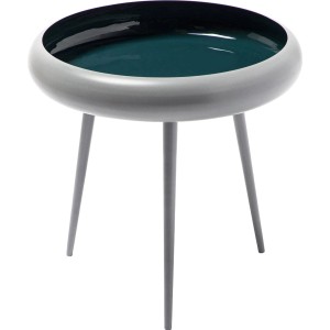 Kayoom Beistelltisch Coast Türkis-Grau 47 cm x 49 cm