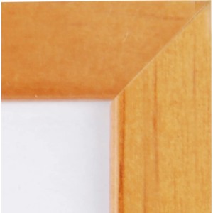 Holzbilderrahmen Nussbaum, glatte Oberfläche, Format 13x18 cm.