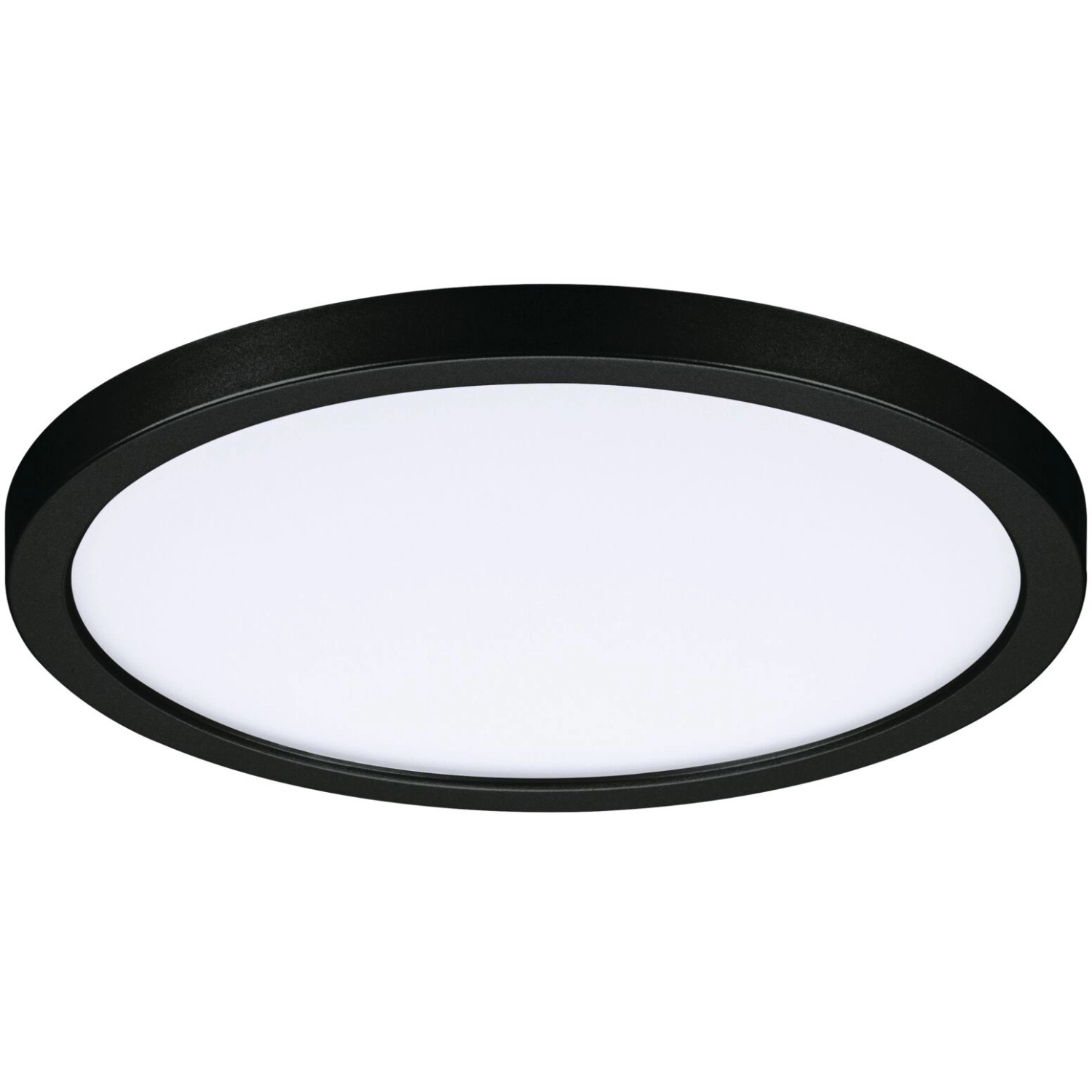 Schwarzes Paulmann LED-Einbaupanel Areo VariFit, 17,5 cm, 13 W, für Einbaustrahler.