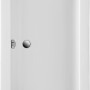 Ottofond Cubic Badewanne, 180 cm, Weiß, Rechteckform mit mittigem Abfluss.