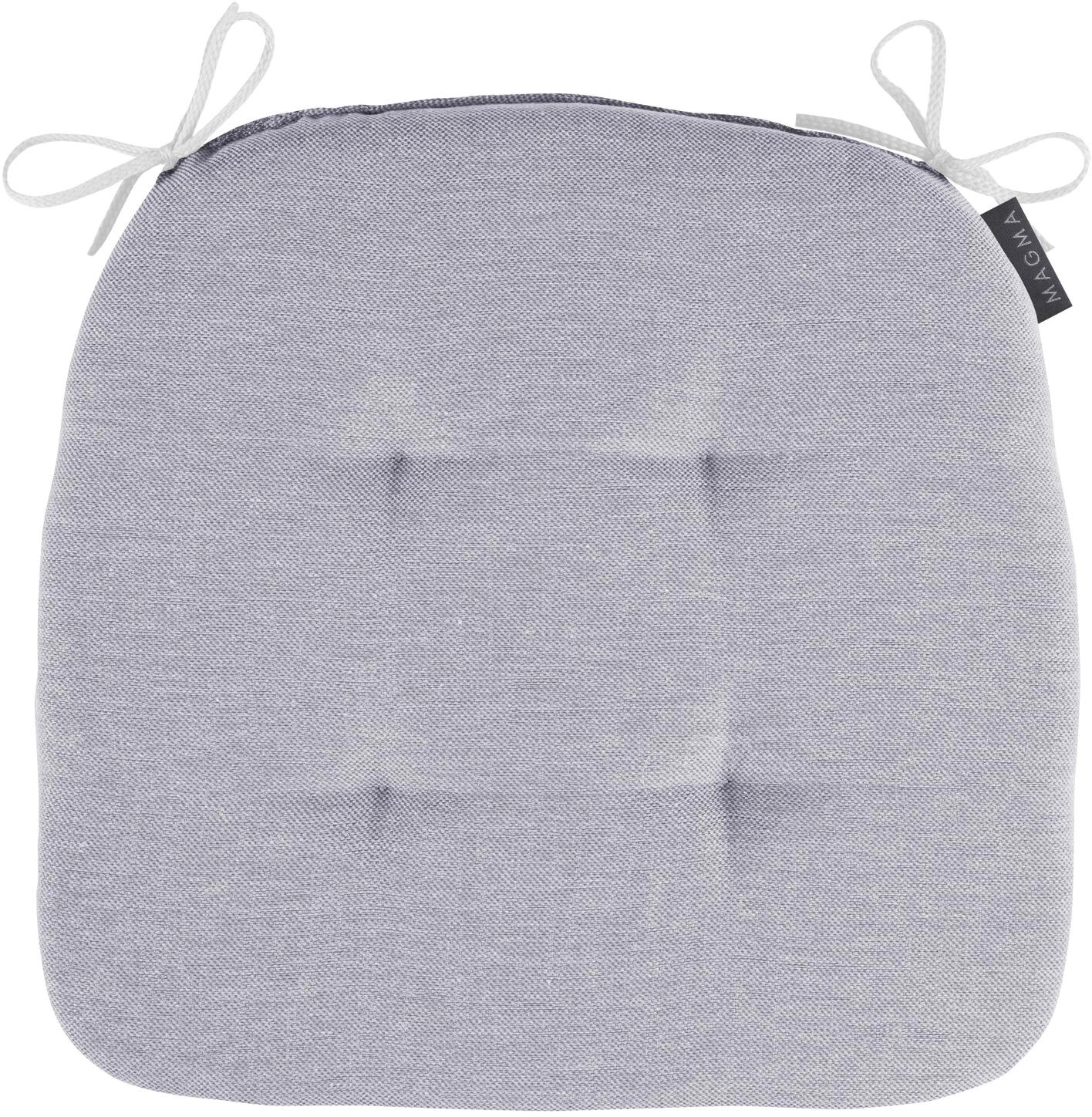 Magma Stuhlkissen Riva Grau 41 cm x 41 cm x 3,5 cm kaufen bei OBI