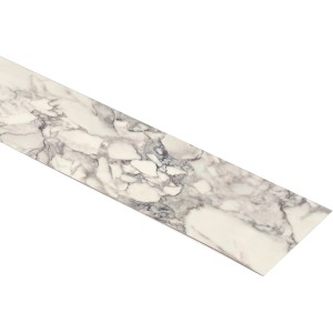 Kaindl Kantenumleimer Arabescato K4890, 500x4,5cm, für Arbeitsplatten mit Marmor-Optik.