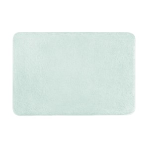 Kleine Wolke Badteppich Meadow, opal, 60x90 cm, flauschiger Flor.