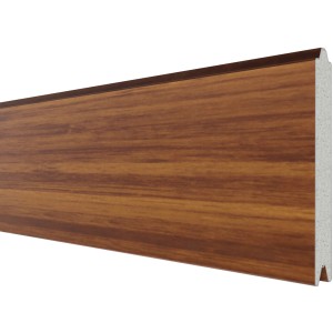 TraumGarten Alu Profil Bambus, Einzelprofil für Zaunbau & Sichtschutz