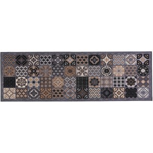 Küchenläufer Patchwork Tiles Grey 50 cm x 150 cm