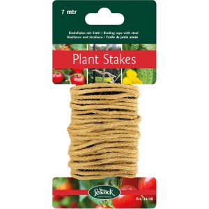 Peacock Bindeband aus Jute, 7m, Natur, für Gartenhelfer.