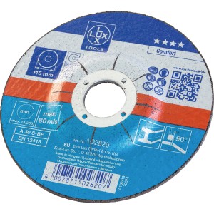 LUX Gewebe-Trennscheibe 115 mm gekröpft für Metall