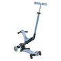 Globber Go-Up Deluxe Lights 360 3 in 1 Aufsitzrad Laufrad Scooter 120/80 mm 3-Rädrig Verstellbar Blaubeere_7