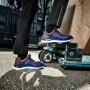 Albatros AER55 Sicherheitshalbschuhe S1P, blau-orange, Größe 39. Arbeitsschuhe mit Fiberglaskappe.