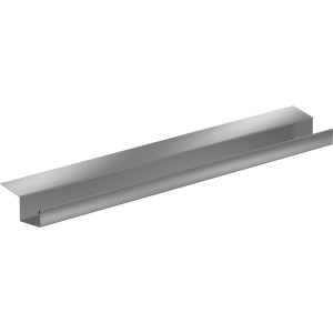 SDF Kastenrinne RG70 aus Aluminium in Natur, 2 Meter lang.