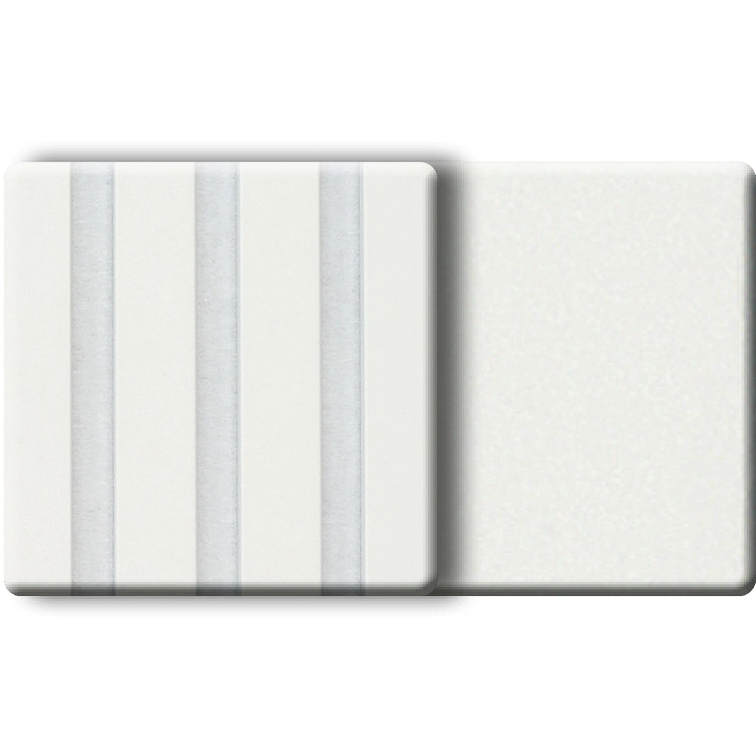 Kosche Akustikpaneel, foliert, weiß, 240x56cm. Schallabsorbierende Wand- und Deckenverkleidung.
