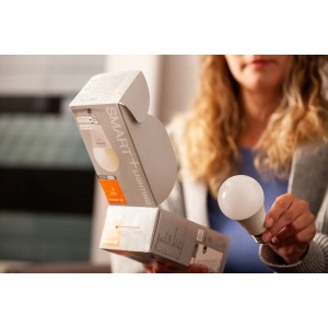 Osram Matter Leuchtmittel E27 Glühlampenform A100 RGBW 14 W 1.521 lm 13,7 x 7 cm