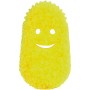Gelber Dish Daddy Spülschwamm mit Gesicht für die Küche.