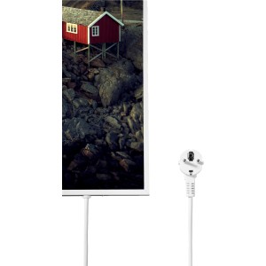 Könighaus Infrarotheizung mit Norwegen-Motiv, 60x120 cm, 1200W, elektrische Heizung.