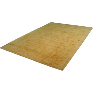 Gelber Kayoom Teppich Luxury, 120x170 cm, Kurzflorteppich aus Polypropylen.