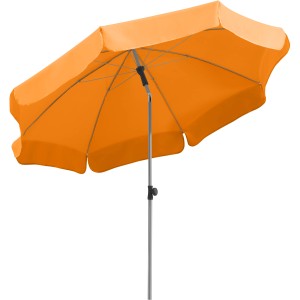 Schneider Balkonschirme Locarno Ø 200 cm Mandarine mit Knickfunktion