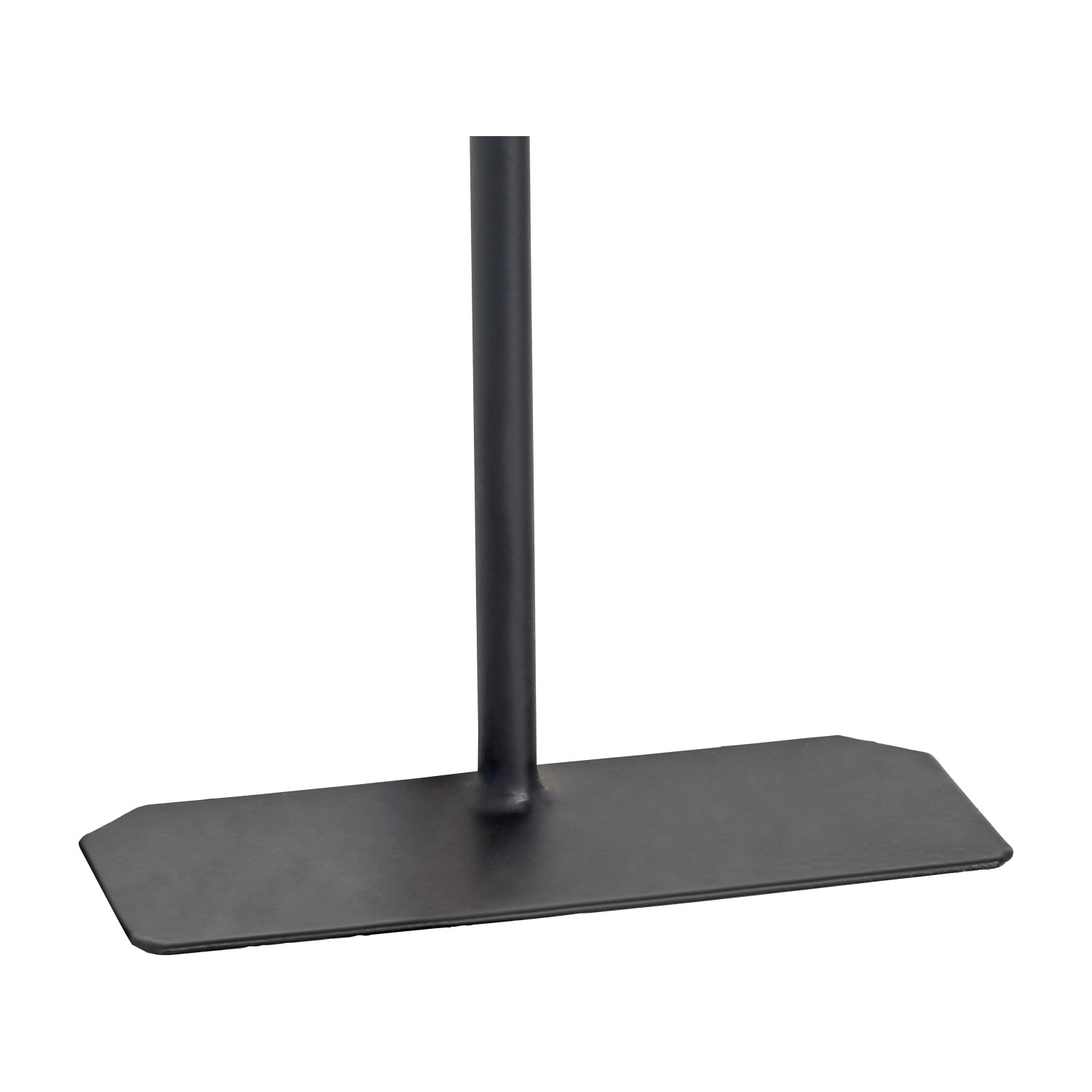 Schwarzer Aschekratzer (46 cm) mit Holzgriff für Kamin & Ofen.