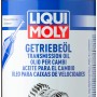 Liqui Moly Getriebeöl GL4 SAE 80W 1 l im schwarzen Behälter mit rotem Deckel.