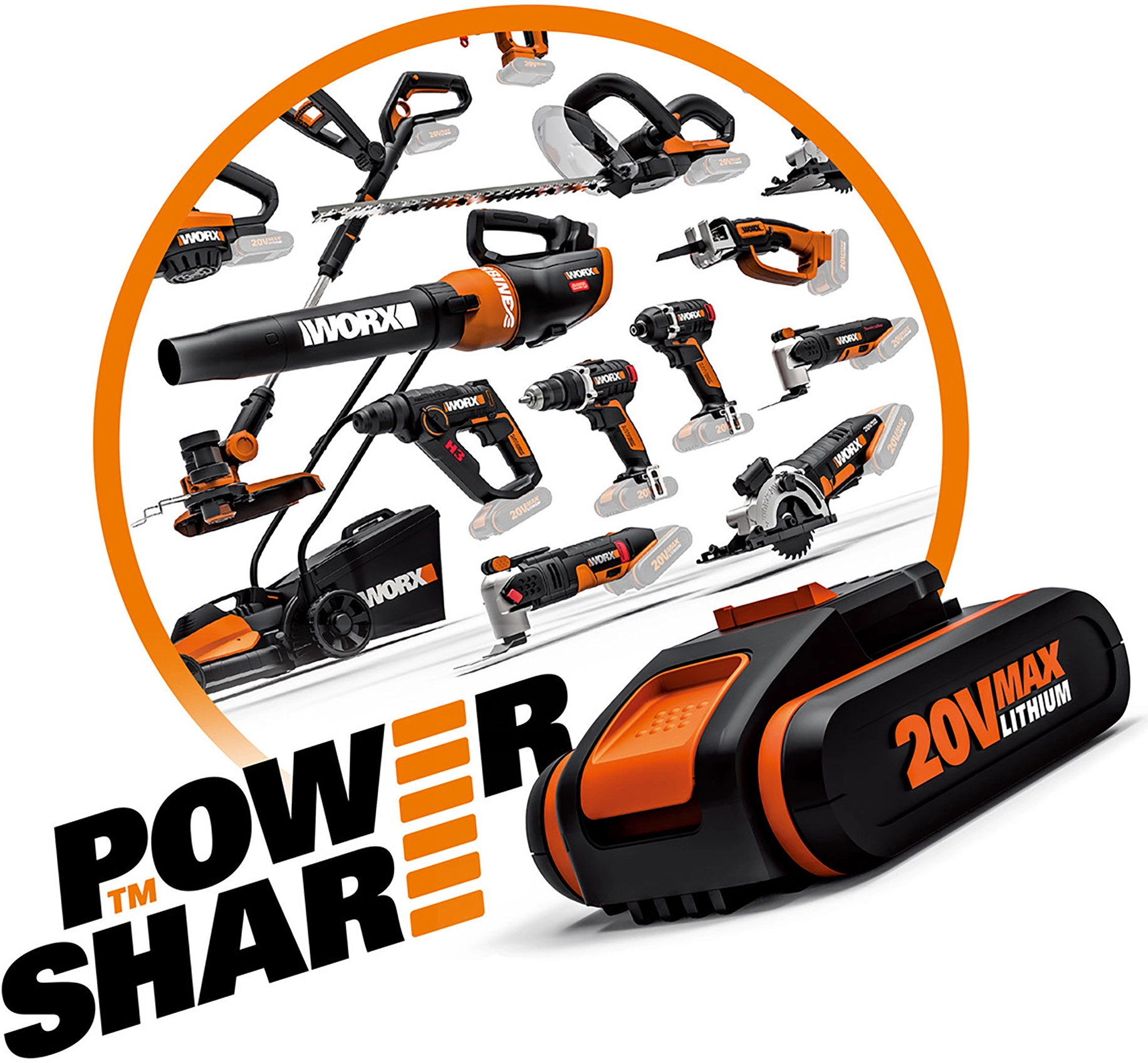 Worx 20 V 6 Ah Li Ion Ersatzakku WA3641 kaufen bei OBI