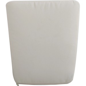 Cremeweißes Ersatz-Sitzkissen für Balkonset Kelvington, formstabil und schnell trocknend.