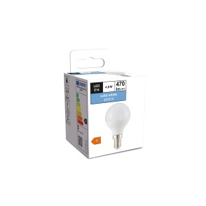 LED-Leuchtmittel E14 Tropfenform 4,8 W kaltweiß 470 lm 7,9 x 4,5 cm (H x Ø)